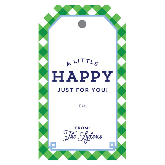 A Little Happy Just For You Gift Tags