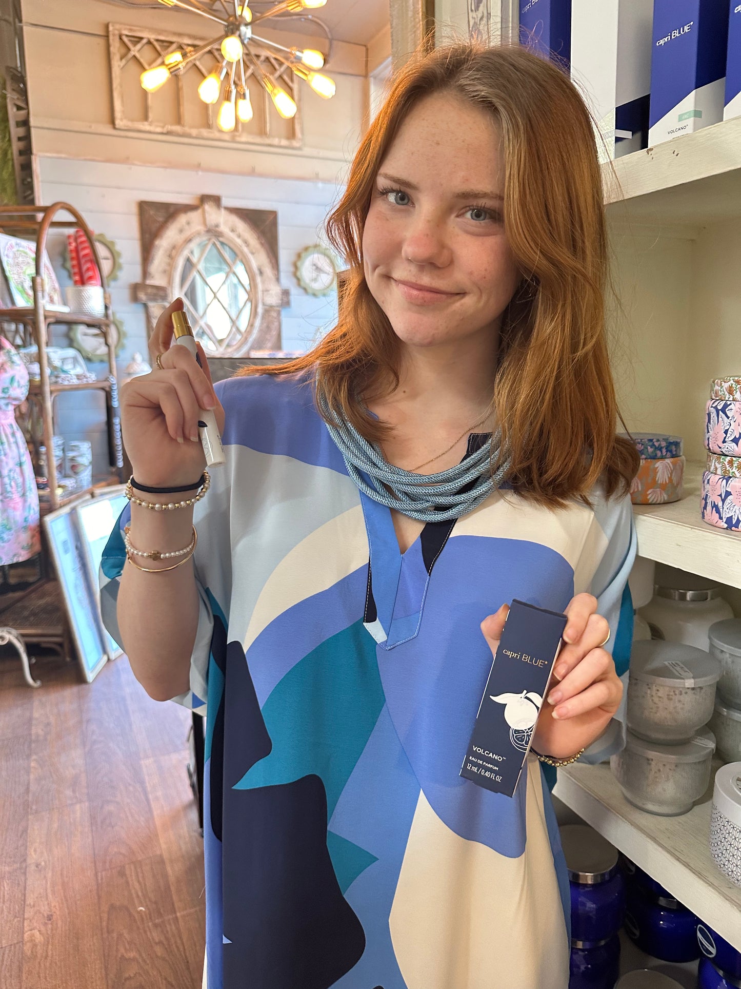 Kamryn Caftan - Blue