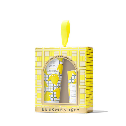 Beekman 1802 Sunshine Lemon Lotion and Lip Balm Set