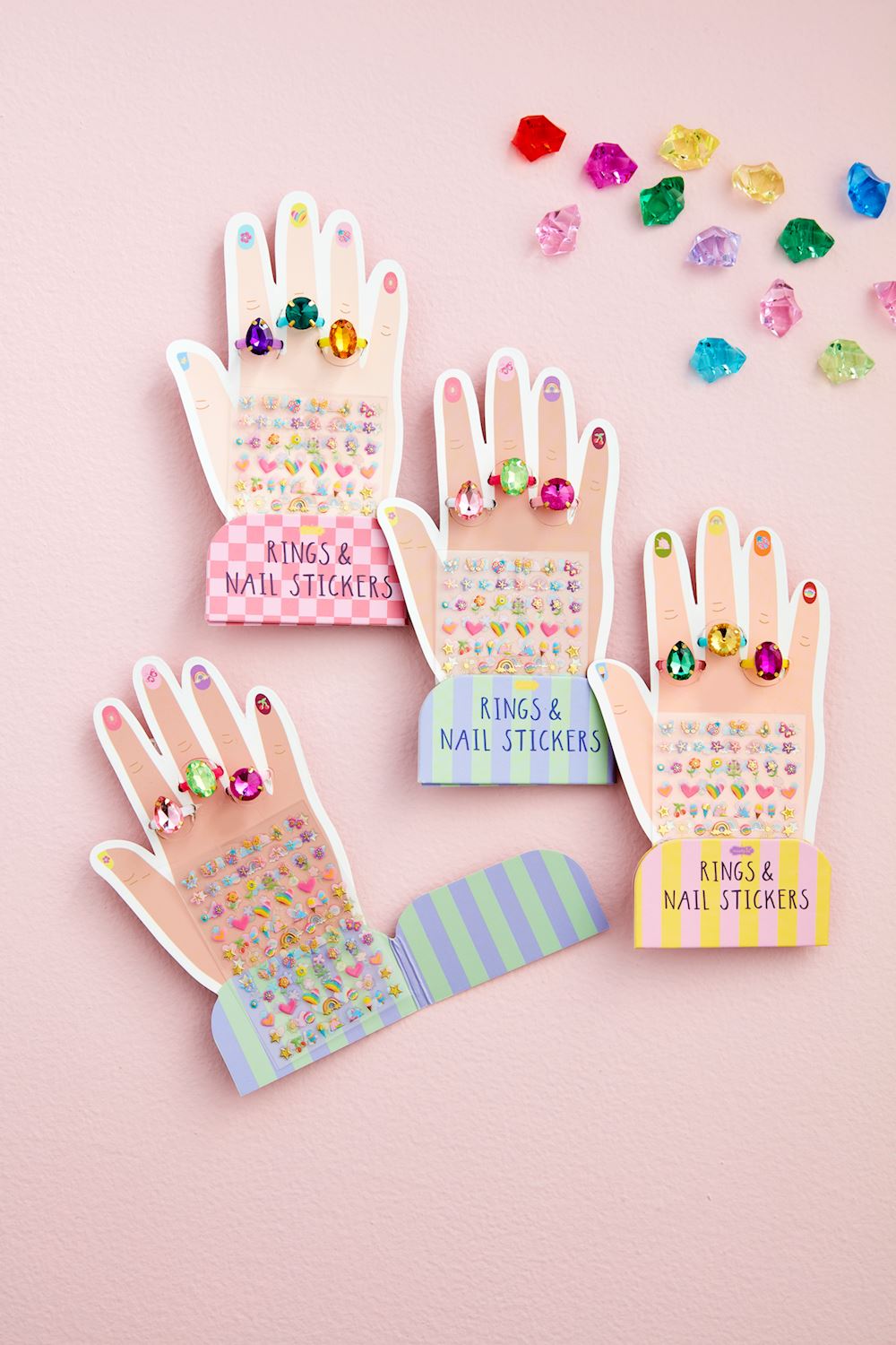 Rings and Nail Stickers