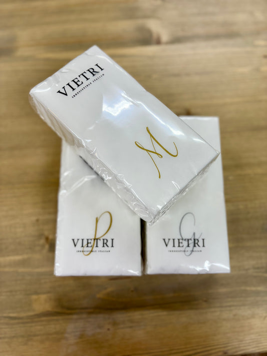 Vietri Monogrammed Guest Towels
