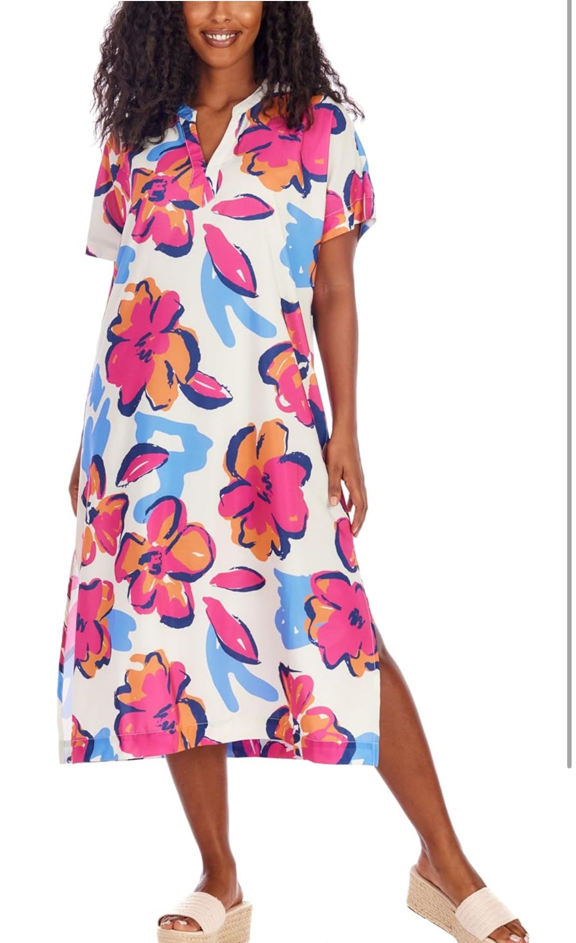 Kamryn Caftan - Pink