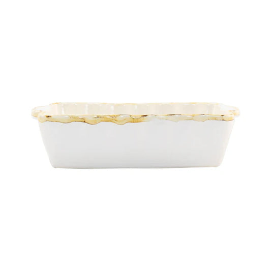 Italian Baker- Small Rectangular- White