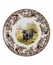 Woodland Spode Bear Salad Plate