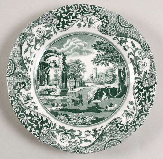 Spode Green Italian Salad Plate