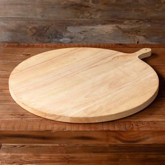 Round Wooden Fromage Board
