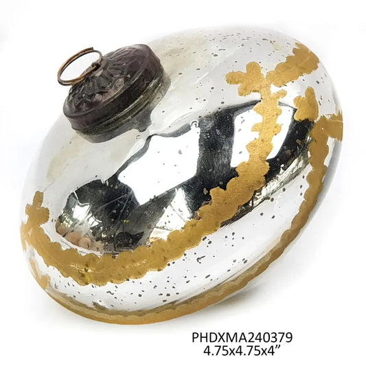 Venetian Glass 5" Onion Ornament