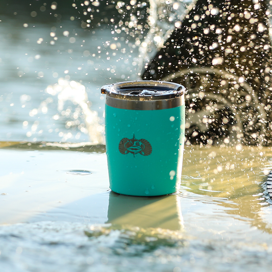 10 oz Rocks Tumbler- Teal