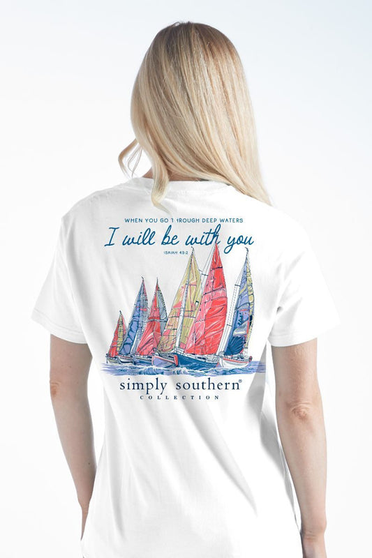 Simply Southern Deep Waters Tee Shirt