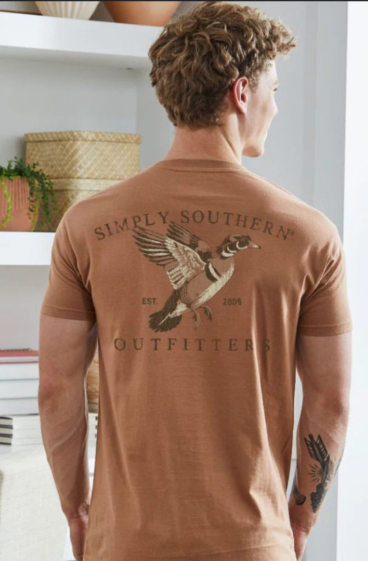 Men's Chestnut Wood Duck Tee