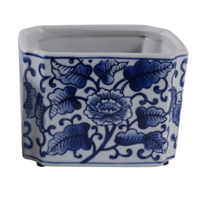 Blue and White Cermaic Pencil Cup