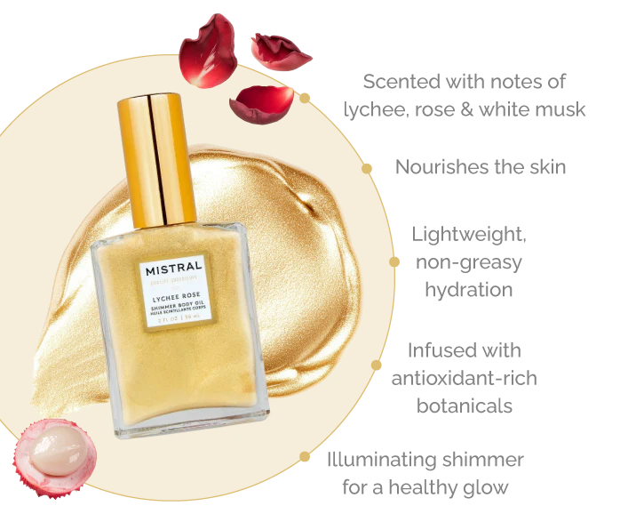 Mistral Luxe Shimmer Body Oil