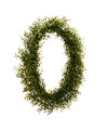 26" Oval Boxwood Wreath