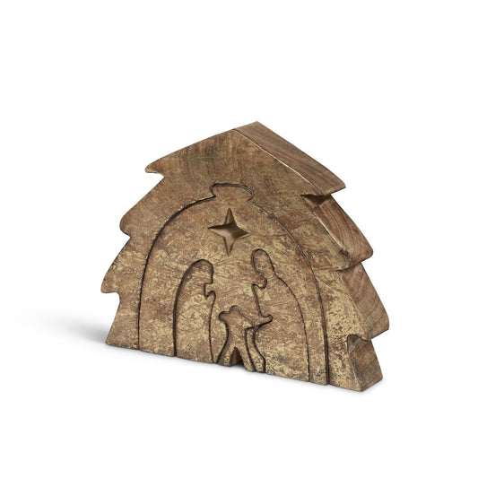 Wooden Nativity Puzzle