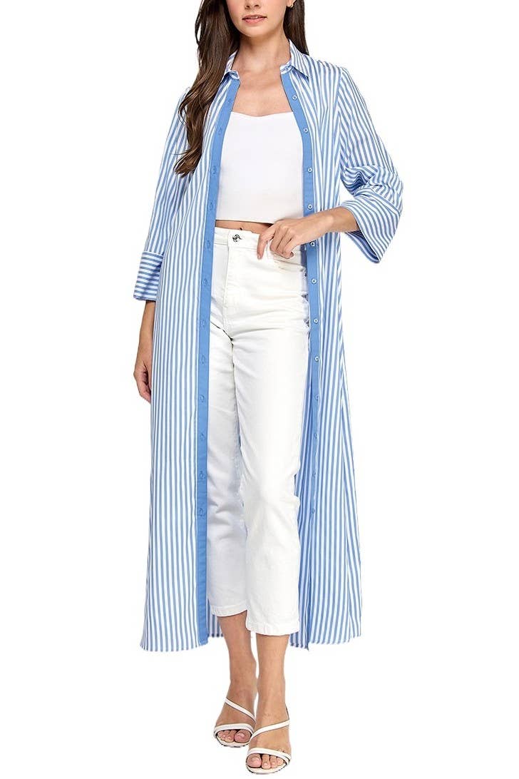 Striped Maxi Dress