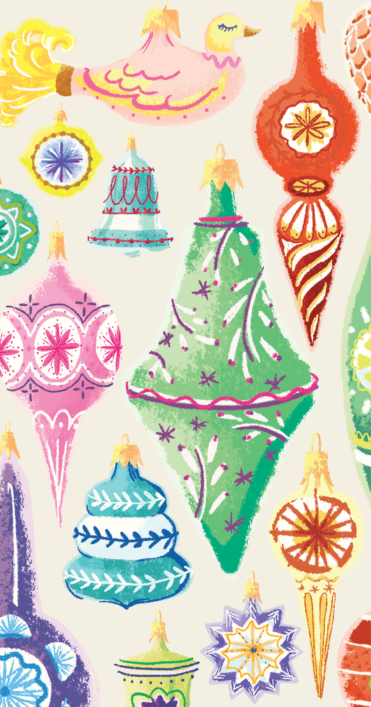 Ornaments Guest Napkin - pack of 16