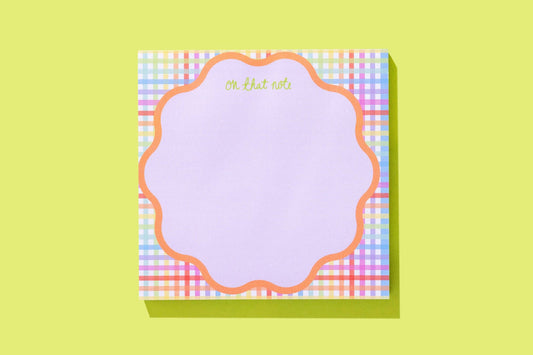 Square Notepad - "On That Note" - 100 Sheets