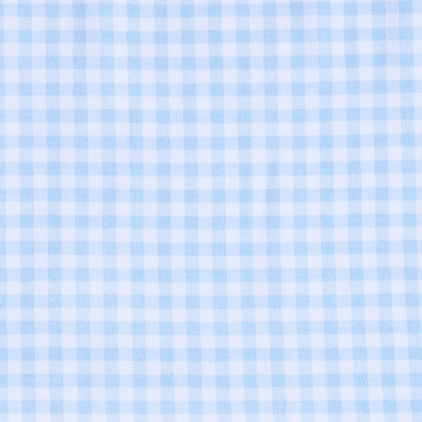 Pima Cotton Mini Checks Converter - Blue