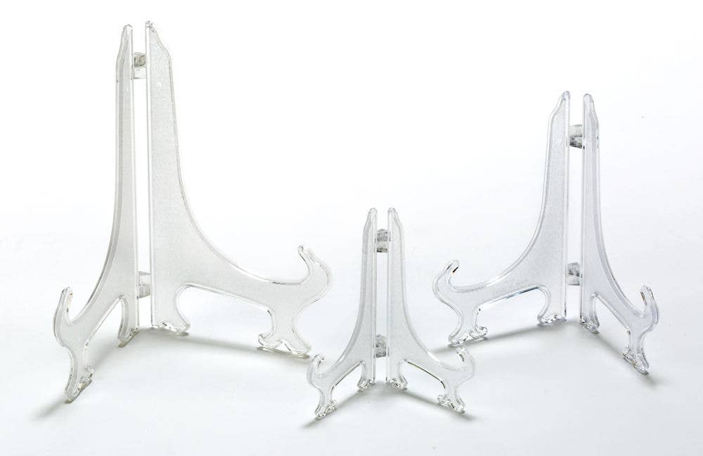 Hinged Acrylic Stands - Frosted