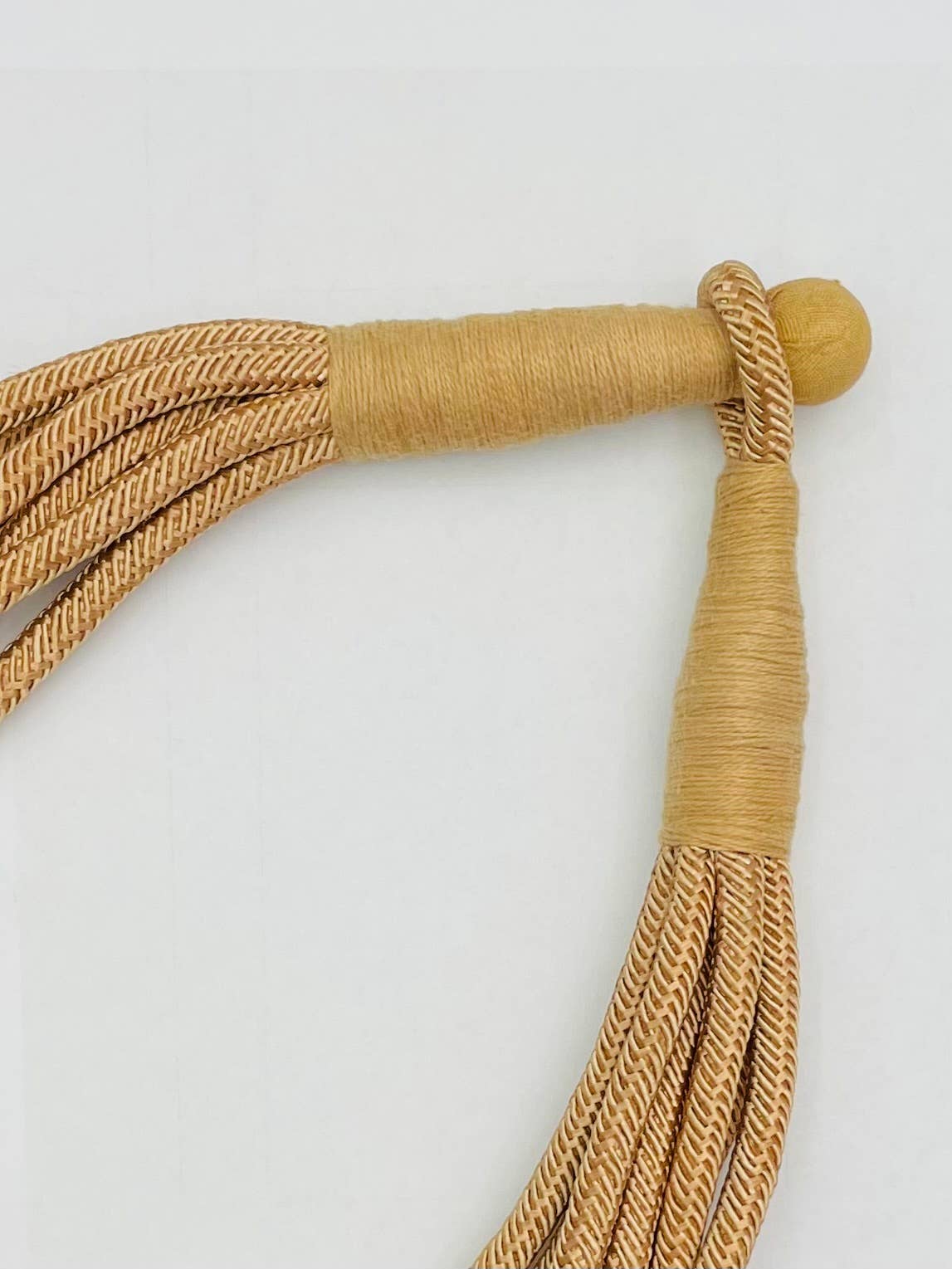 Rope Necklace in Tan