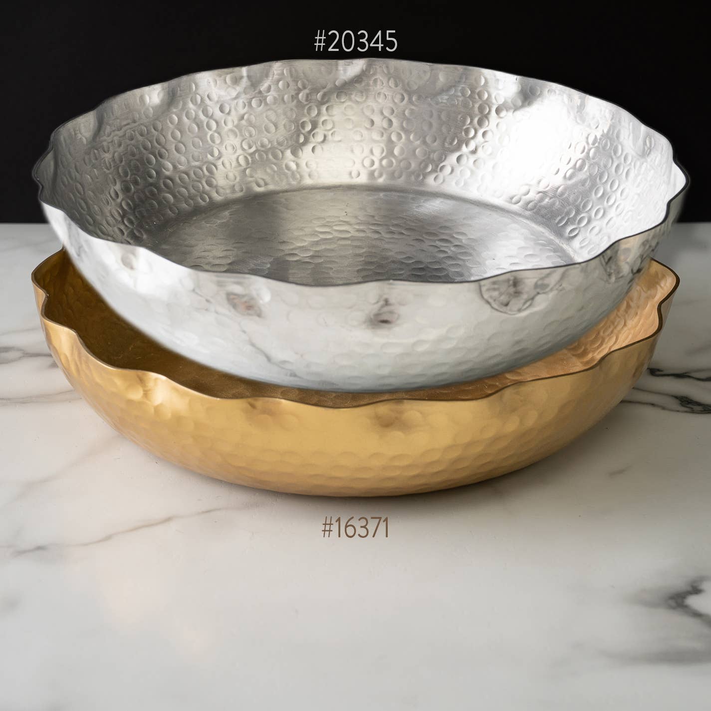 Gold Ham Round Bowl
