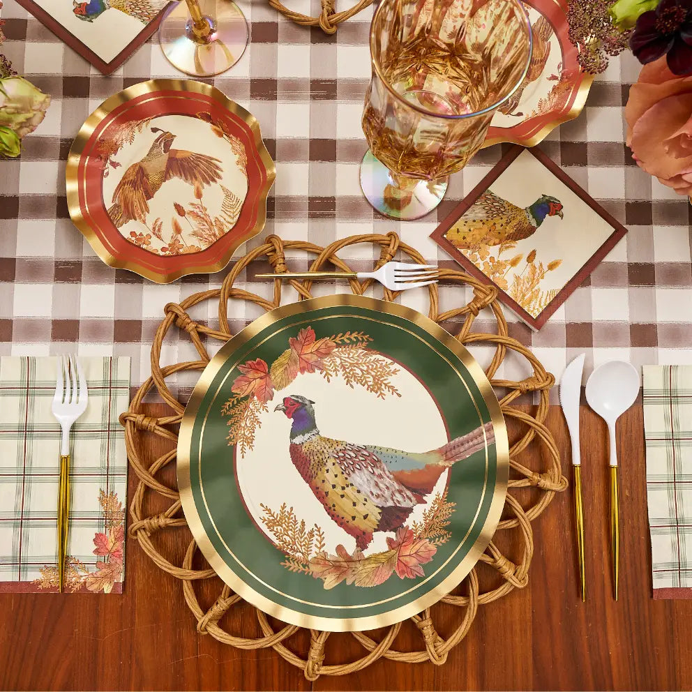 Woodland Harvest Dinner Plates