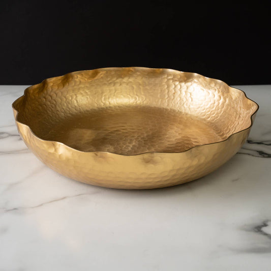 Gold Ham Round Bowl
