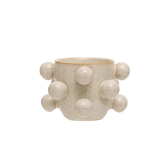 Orb Glazed Planter
