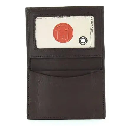 Lambskin Business Card Case Style : BCC401A Brown