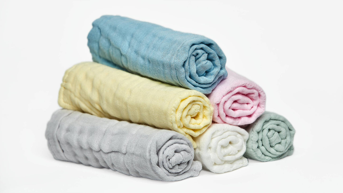 Splish Splash - Baby Washcloth 6 Pack