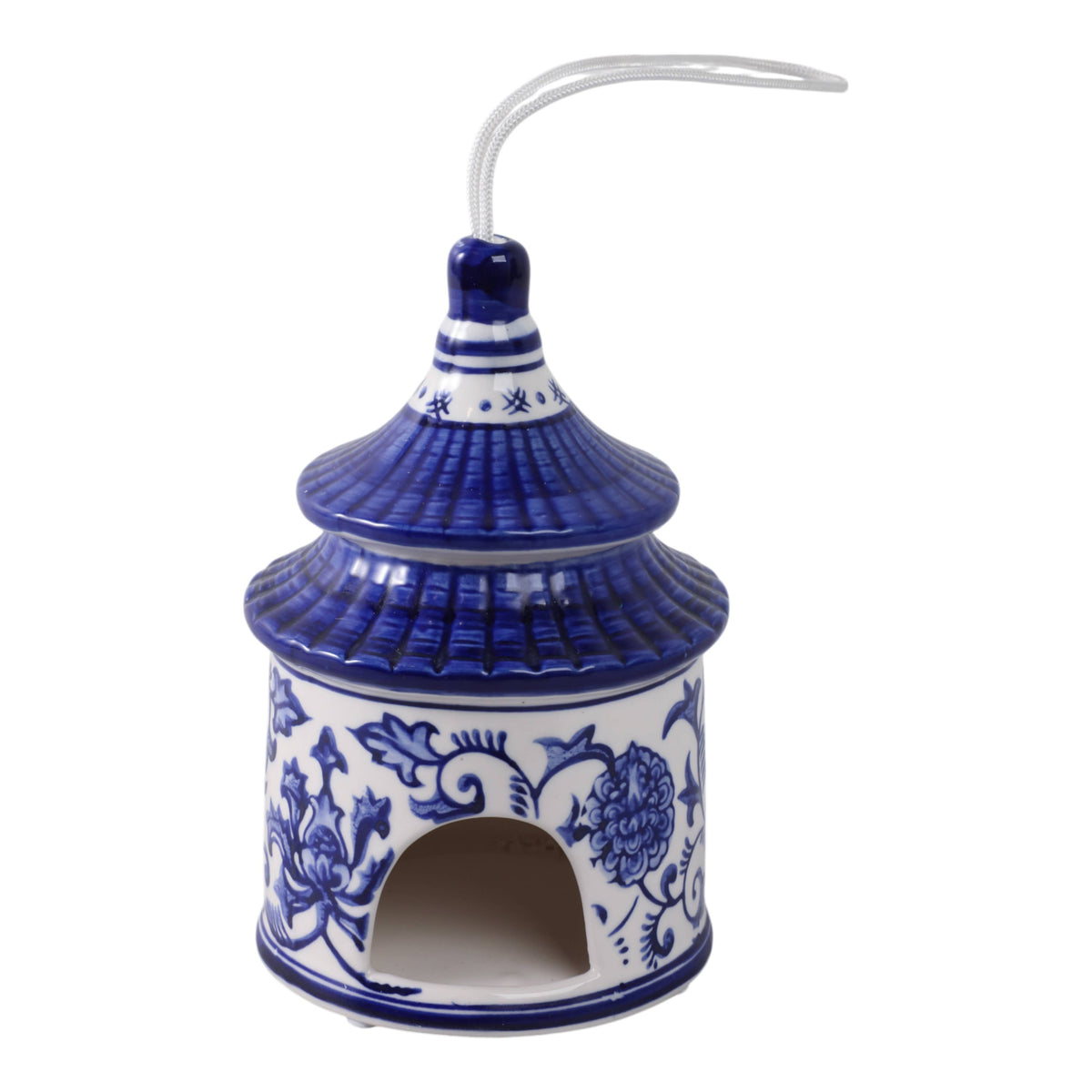 Ceramic Chinoiserie Bird House