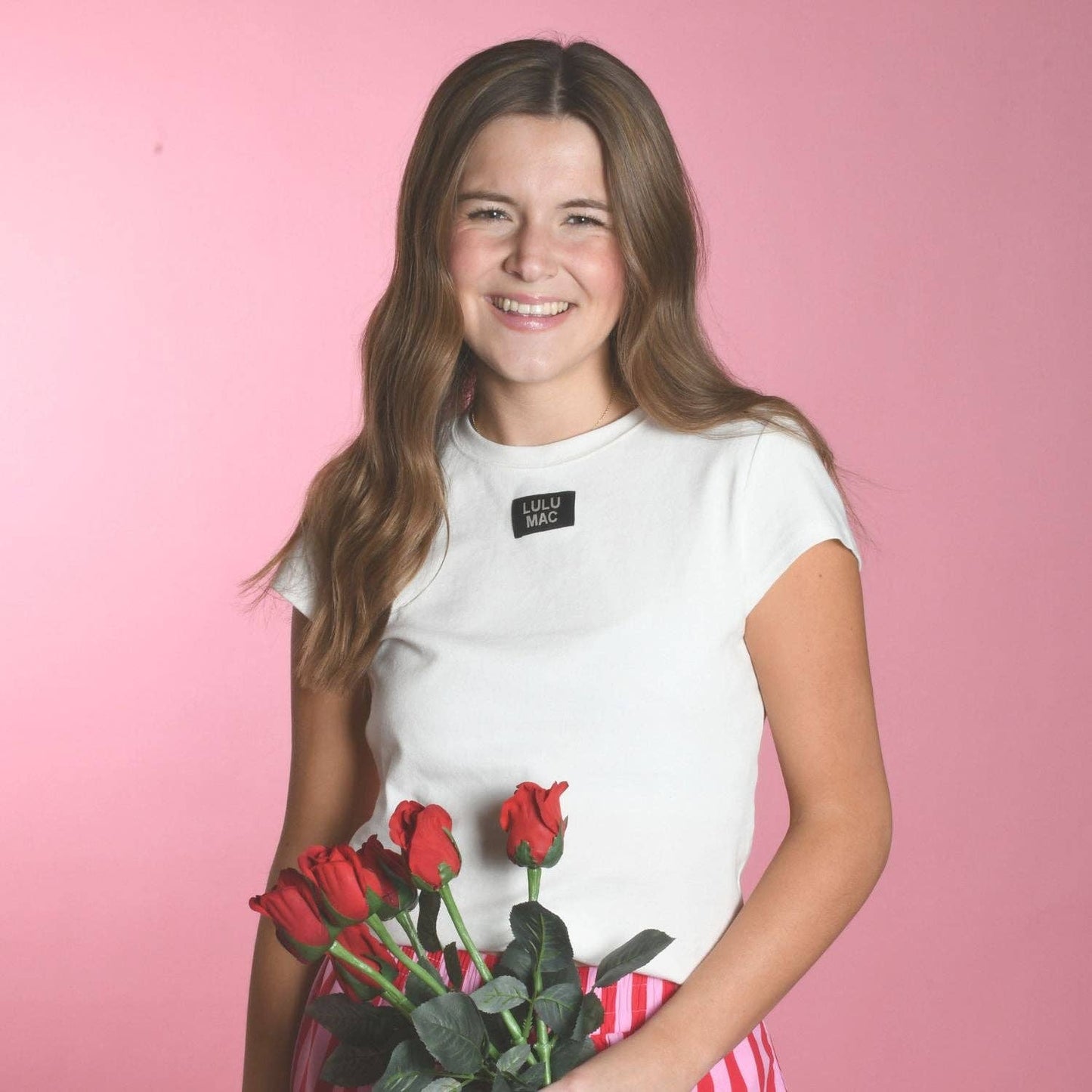 Lulu Mac White Baby Doll Top