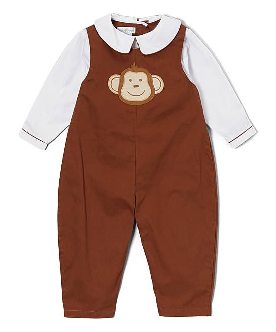 Monkey Applique Longall