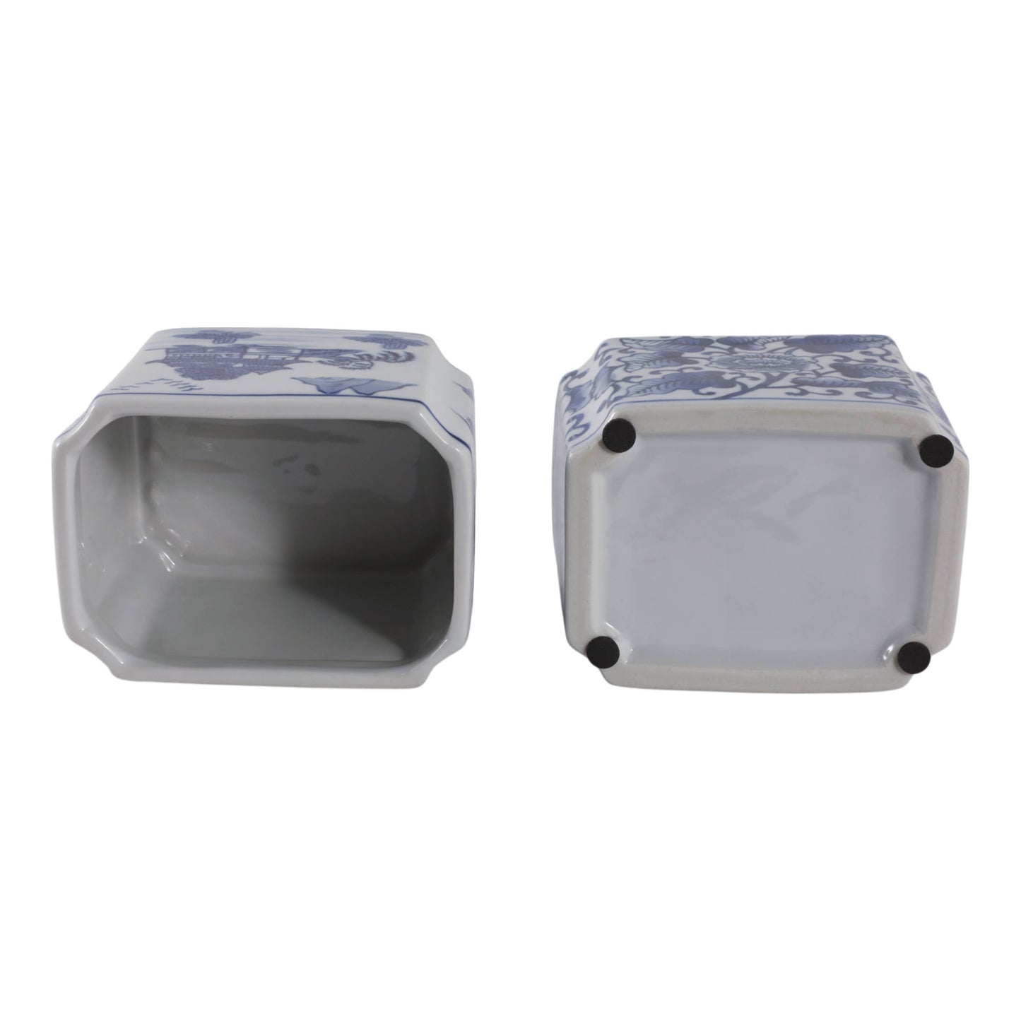 Blue and White Cermaic Pencil Cup