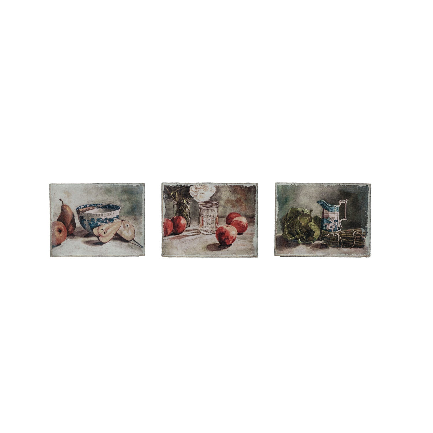Canvas Wall Décor w/ Still Life, 3 Styles ©
