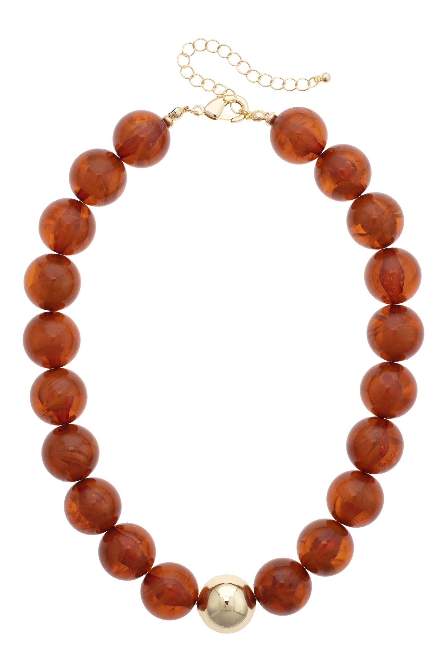 Marjorie Fall Beaded Necklace