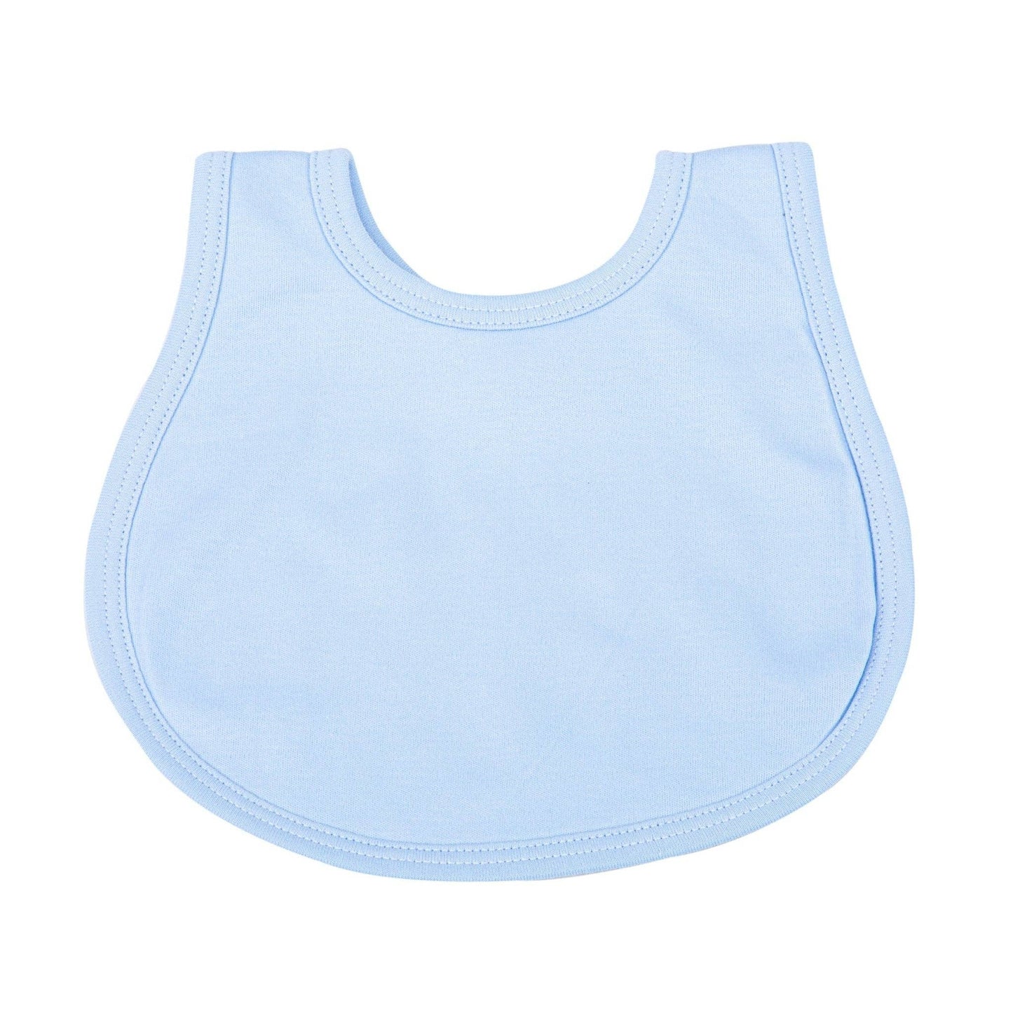 Luna & Arlo Basics Pima Cotton Bib - Sky