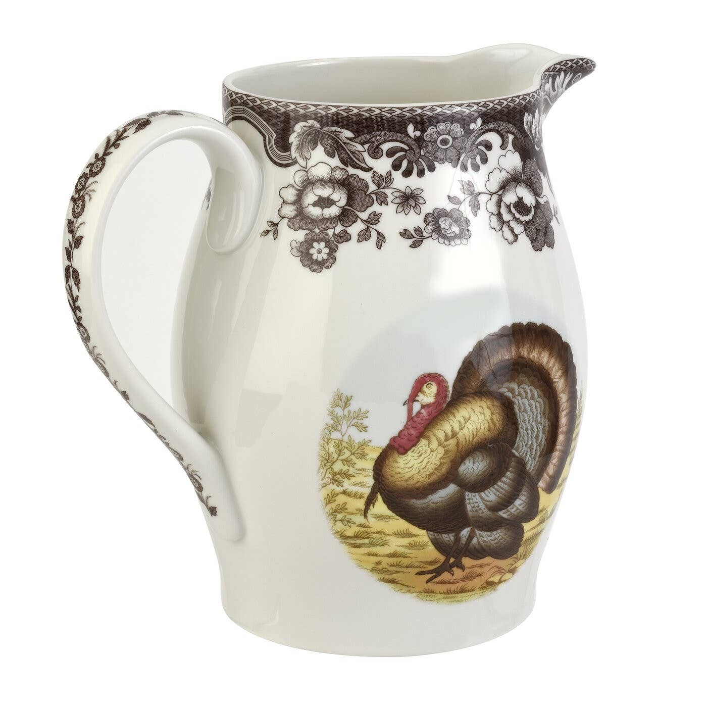Spode Woodland Turkey 3.5 Pint Pitcher