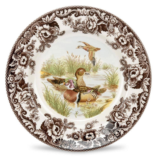 Spode Woodland Salad Plate- Wood Duck