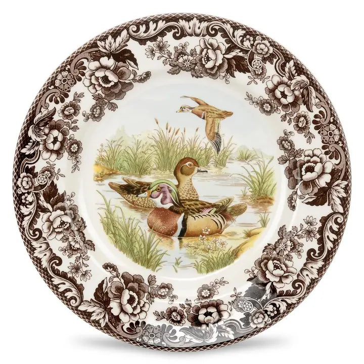 Spode Woodland Dinner Plates