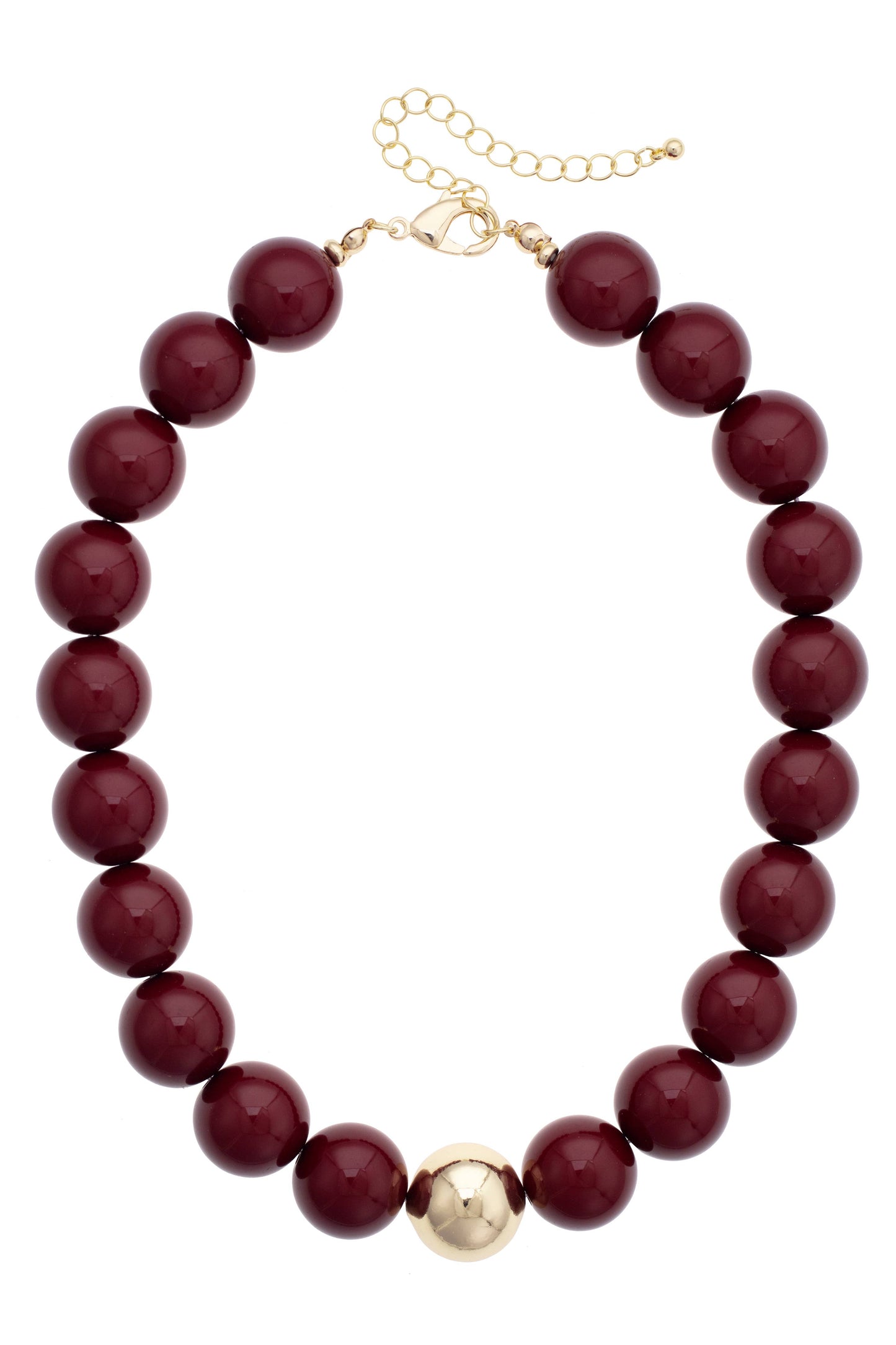 Marjorie Game Day Beaded Necklace