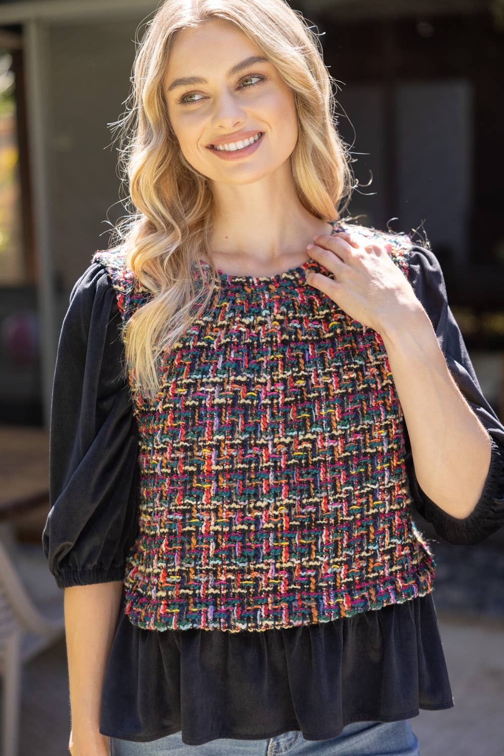 Tweed Top