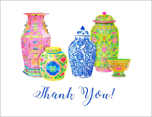 Haute Chinoiserie Folded Note Cards