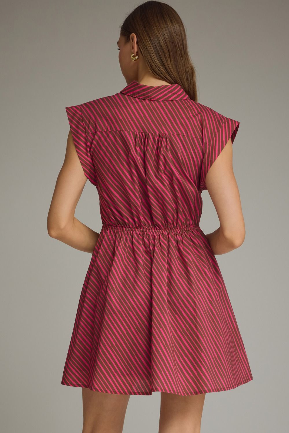 Chason's Striped Mini Dress