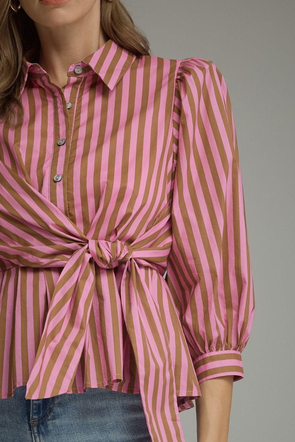 Avery's Striped Blouse