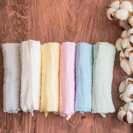 Splish Splash - Baby Washcloth 6 Pack