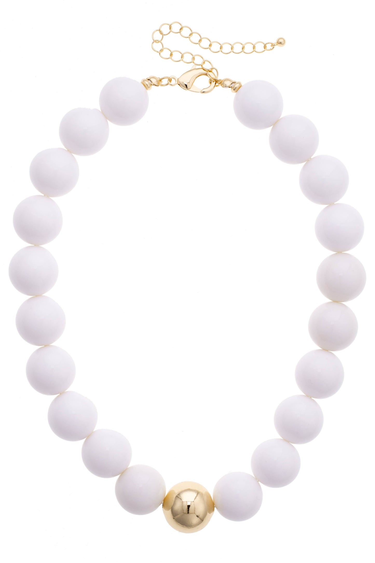 Marjorie Game Day Beaded Necklace
