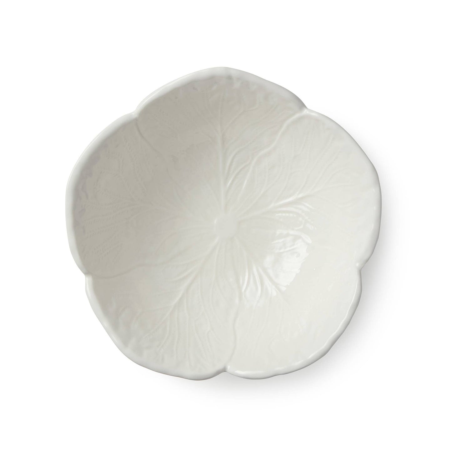 Le Jardin White Cabbage 3-D Cereal Bowl 8 in