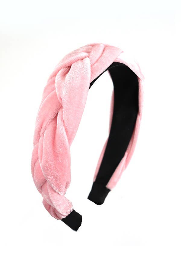 Velvet Braided Headband