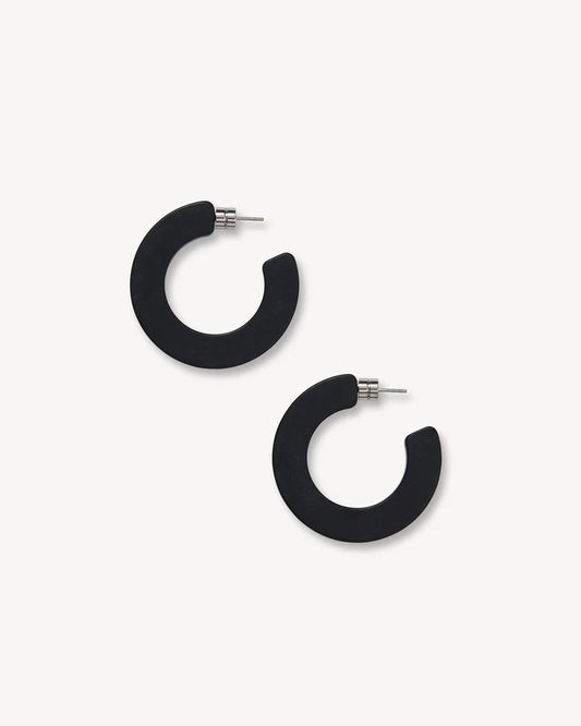 Black/Gold/Red Hoops